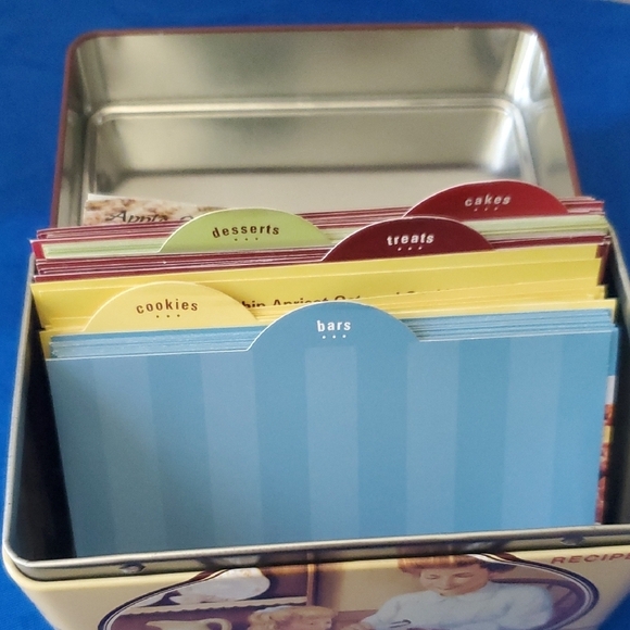 2007 Hersheys® Recipe Tin Storage Box Recipe Tin - Picture 6 of 6